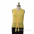 Dames Blouse Vest Mouwloos